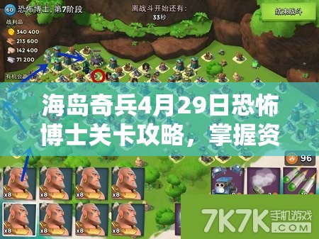 海岛奇兵4月29日恐怖博士关卡攻略，掌握资源管理艺术，轻松通关