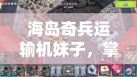 海岛奇兵运输机妹子，掌握高空战术，解锁制胜秘籍与飞行技巧