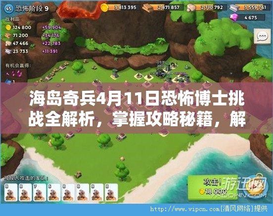 海岛奇兵4月11日恐怖博士挑战全解析，掌握攻略秘籍，解锁必胜之路