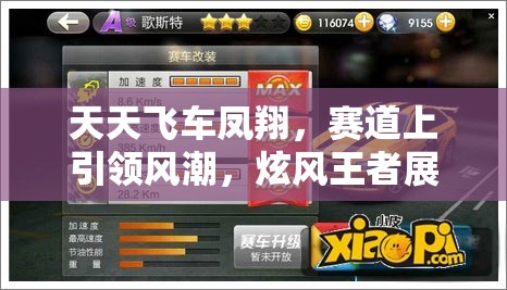 天天飞车凤翔，赛道上引领风潮，炫风王者展现极致速度魅力
