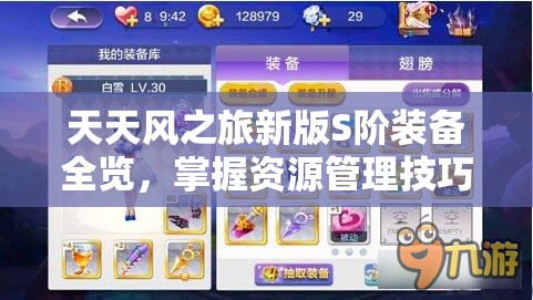 天天风之旅新版S阶装备全览，掌握资源管理技巧，实现高效利用与价值最大化策略
