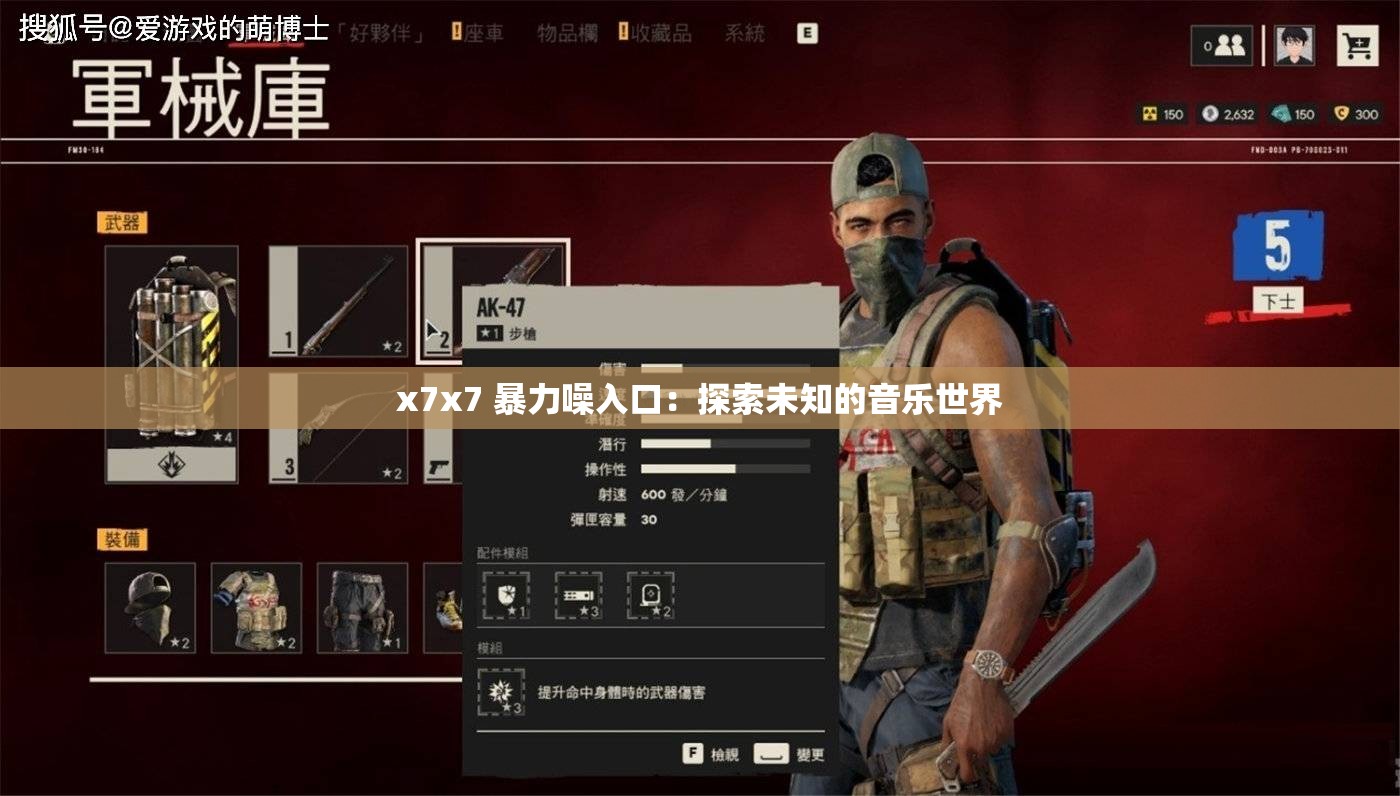 x7x7 暴力噪入口：探索未知的音乐世界