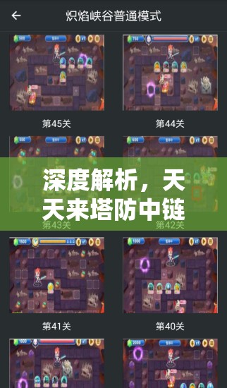 深度解析，天天来塔防中链锯天使属性技能、获得方法及其对游戏资源管理的重要性与策略