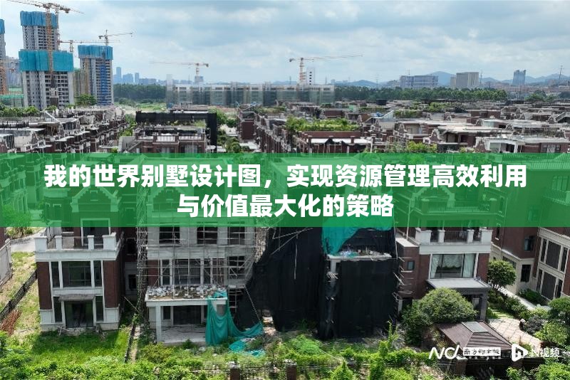 我的世界别墅设计图，实现资源管理高效利用与价值最大化的策略
