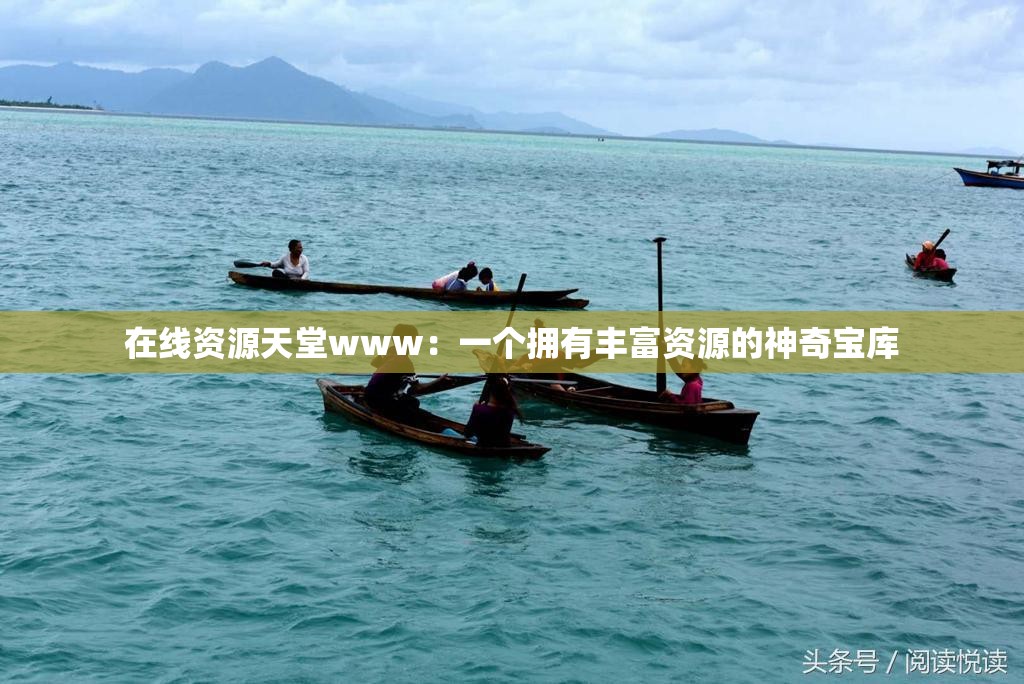 在线资源天堂www：一个拥有丰富资源的神奇宝库