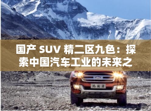 国产 SUV 精二区九色：探索中国汽车工业的未来之路
