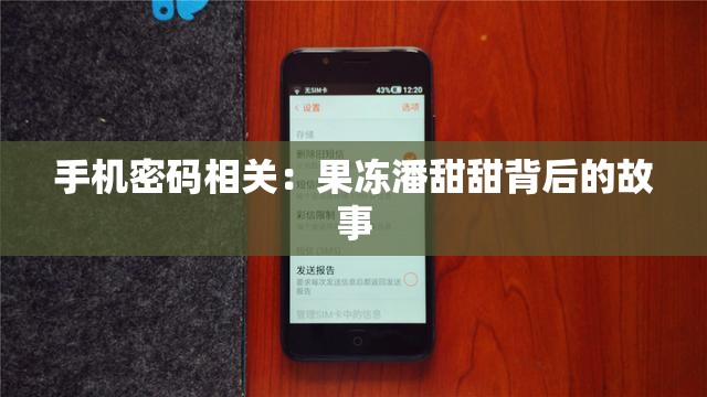 手机密码相关：果冻潘甜甜背后的故事