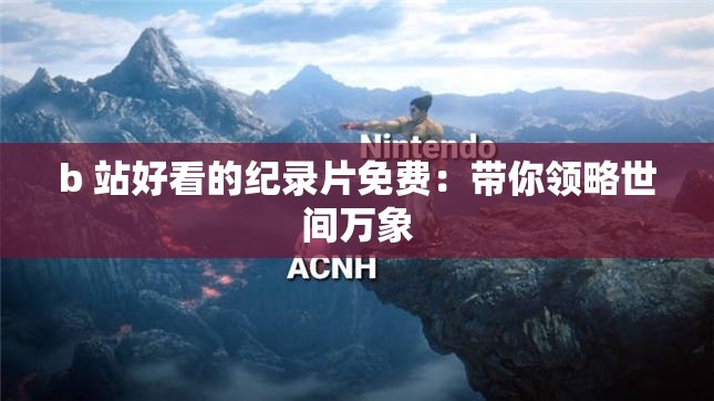 b 站好看的纪录片免费：带你领略世间万象