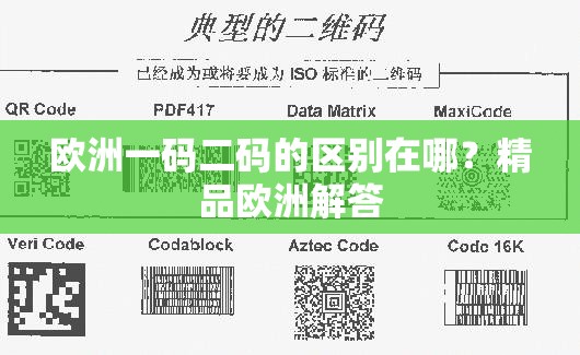 欧洲一码二码的区别在哪？精品欧洲解答