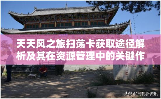 天天风之旅扫荡卡获取途径解析及其在资源管理中的关键作用与高效运用策略