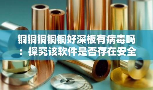 铜铜铜铜铜好深板有病毒吗：探究该软件是否存在安全隐患