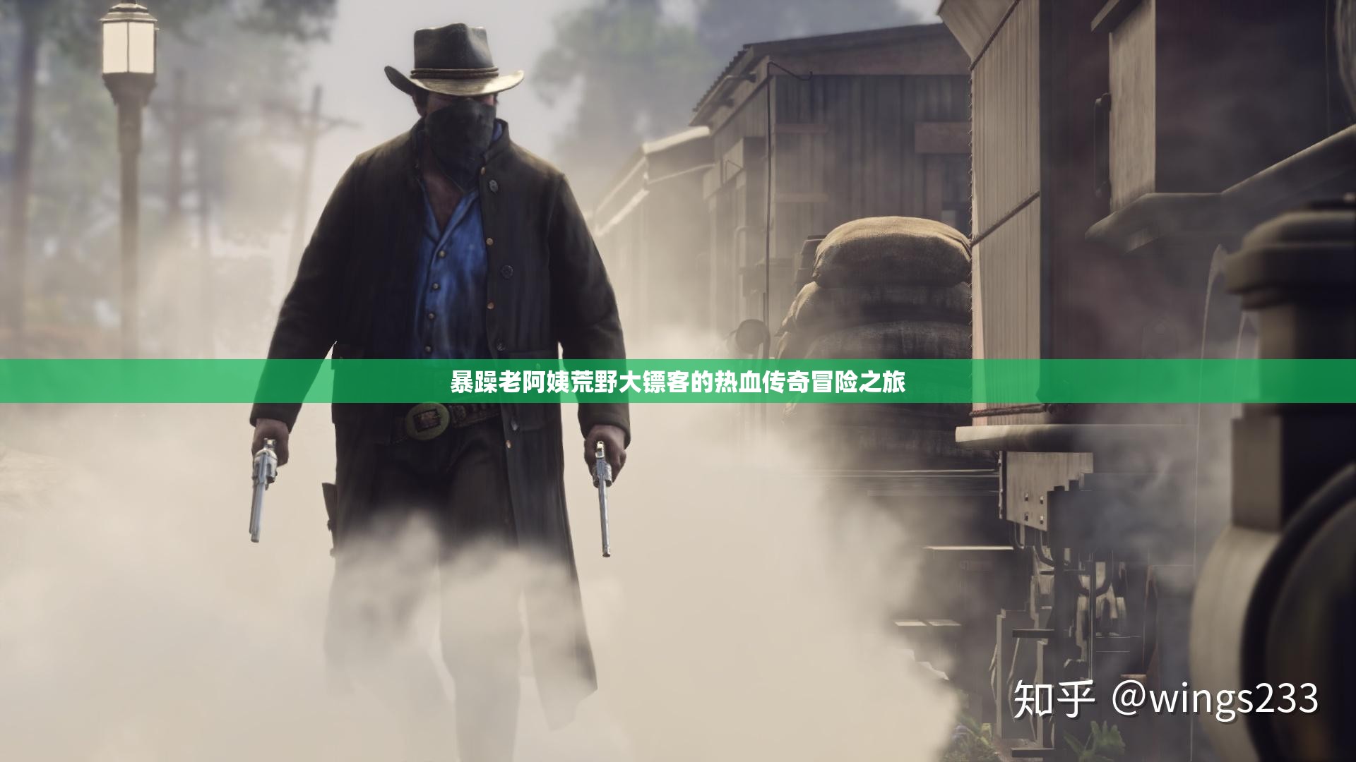 暴躁老阿姨荒野大镖客的热血传奇冒险之旅