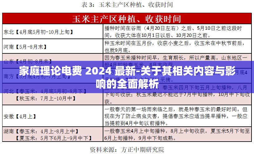 家庭理论电费 2024 最新-关于其相关内容与影响的全面解析