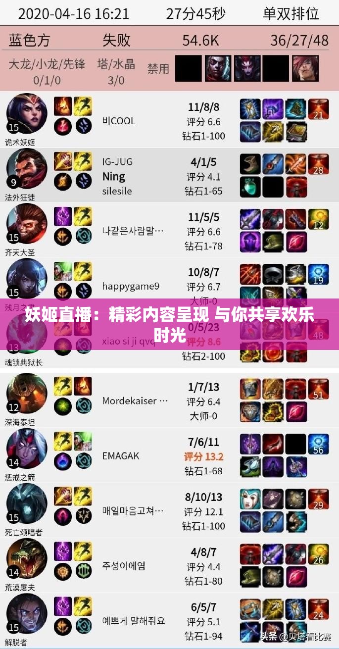 妖姬直播：精彩内容呈现 与你共享欢乐时光