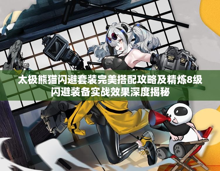 太极熊猫闪避套装完美搭配攻略及精炼8级闪避装备实战效果深度揭秘