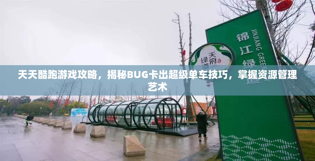 天天酷跑游戏攻略，揭秘BUG卡出超级单车技巧，掌握资源管理艺术