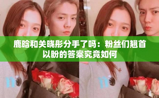 鹿晗和关晓彤分手了吗：粉丝们翘首以盼的答案究竟如何