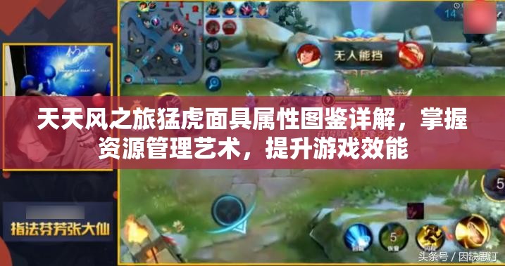 天天风之旅猛虎面具属性图鉴详解，掌握资源管理艺术，提升游戏效能