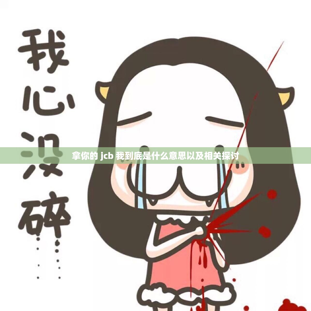 拿你的 jcb 我到底是什么意思以及相关探讨