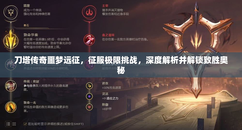 刀塔传奇噩梦远征，征服极限挑战，深度解析并解锁致胜奥秘