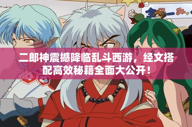 二郎神震撼降临乱斗西游，经文搭配高效秘籍全面大公开！