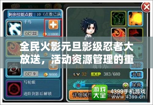 全民火影元旦影级忍者大放送，活动资源管理的重要性及高效策略解析