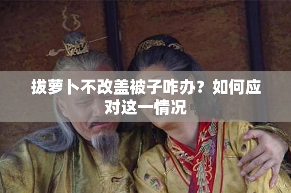 拔萝卜不改盖被子咋办？如何应对这一情况