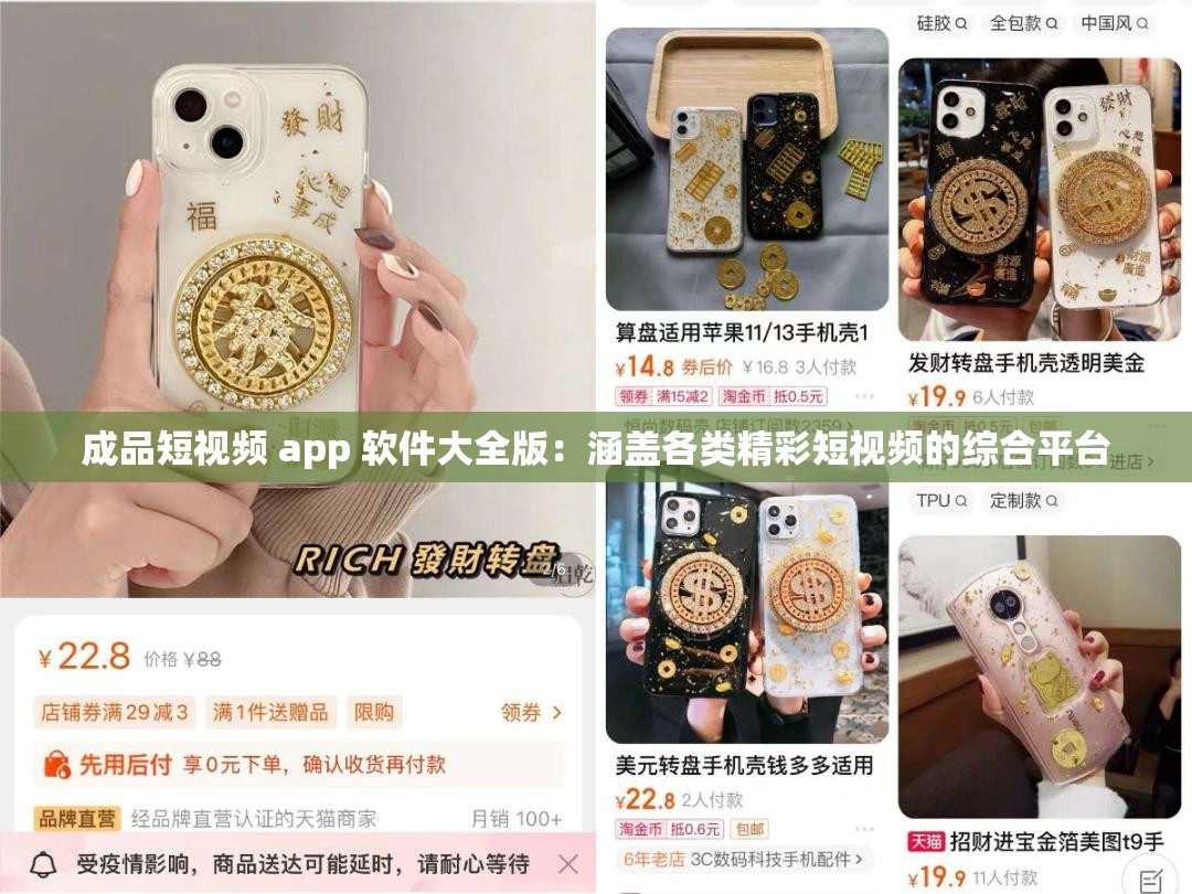 成品短视频 app 软件大全版：涵盖各类精彩短视频的综合平台