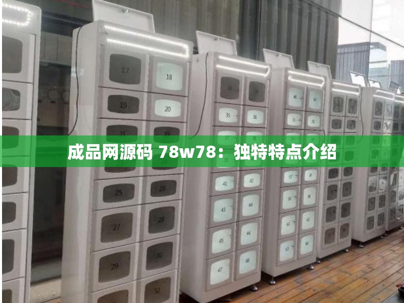 成品网源码 78w78：独特特点介绍