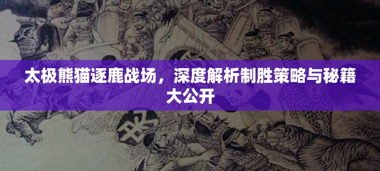 太极熊猫逐鹿战场，深度解析制胜策略与秘籍大公开
