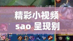 精彩小视频 sao 呈现别样魅力与趣味