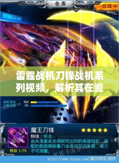 雷霆战机刀锋战机系列视频，解析其在资源管理中的核心价值与高效策略