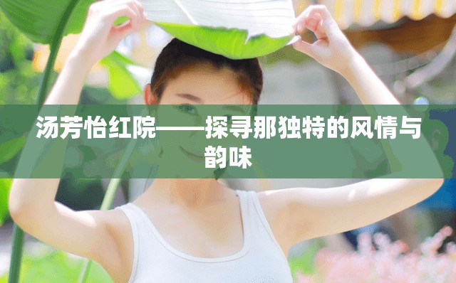 汤芳怡红院——探寻那独特的风情与韵味