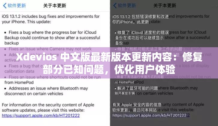 Xdevios 中文版最新版本更新内容：修复部分已知问题，优化用户体验