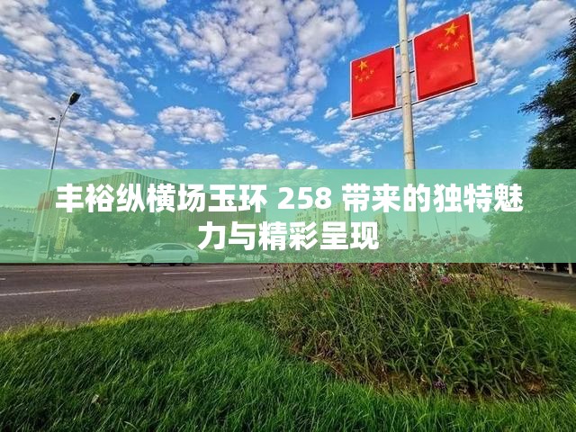 丰裕纵横场玉环 258 带来的独特魅力与精彩呈现