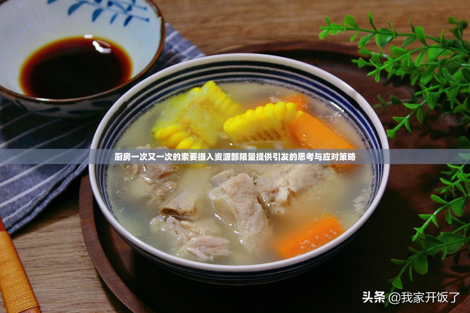 厨房一次又一次的索要摄入资源部限量提供引发的思考与应对策略