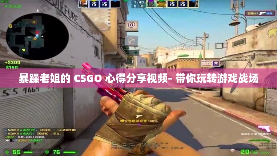 暴躁老姐的 CSGO 心得分享视频- 带你玩转游戏战场