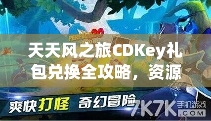 天天风之旅CDKey礼包兑换全攻略，资源管理技巧、高效利用策略及价值最大化方法