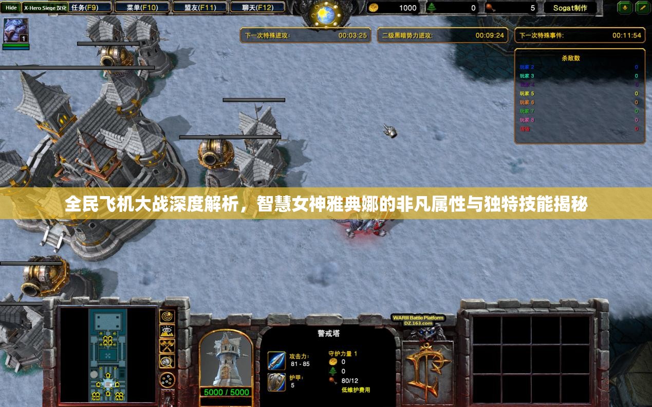 全民飞机大战深度解析，智慧女神雅典娜的非凡属性与独特技能揭秘