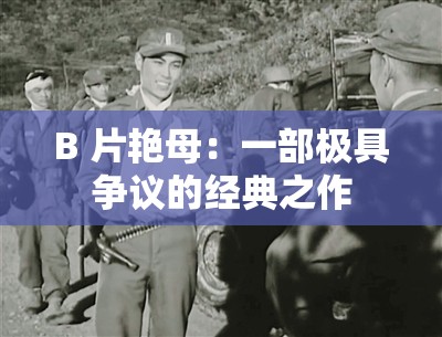 B 片艳母：一部极具争议的经典之作
