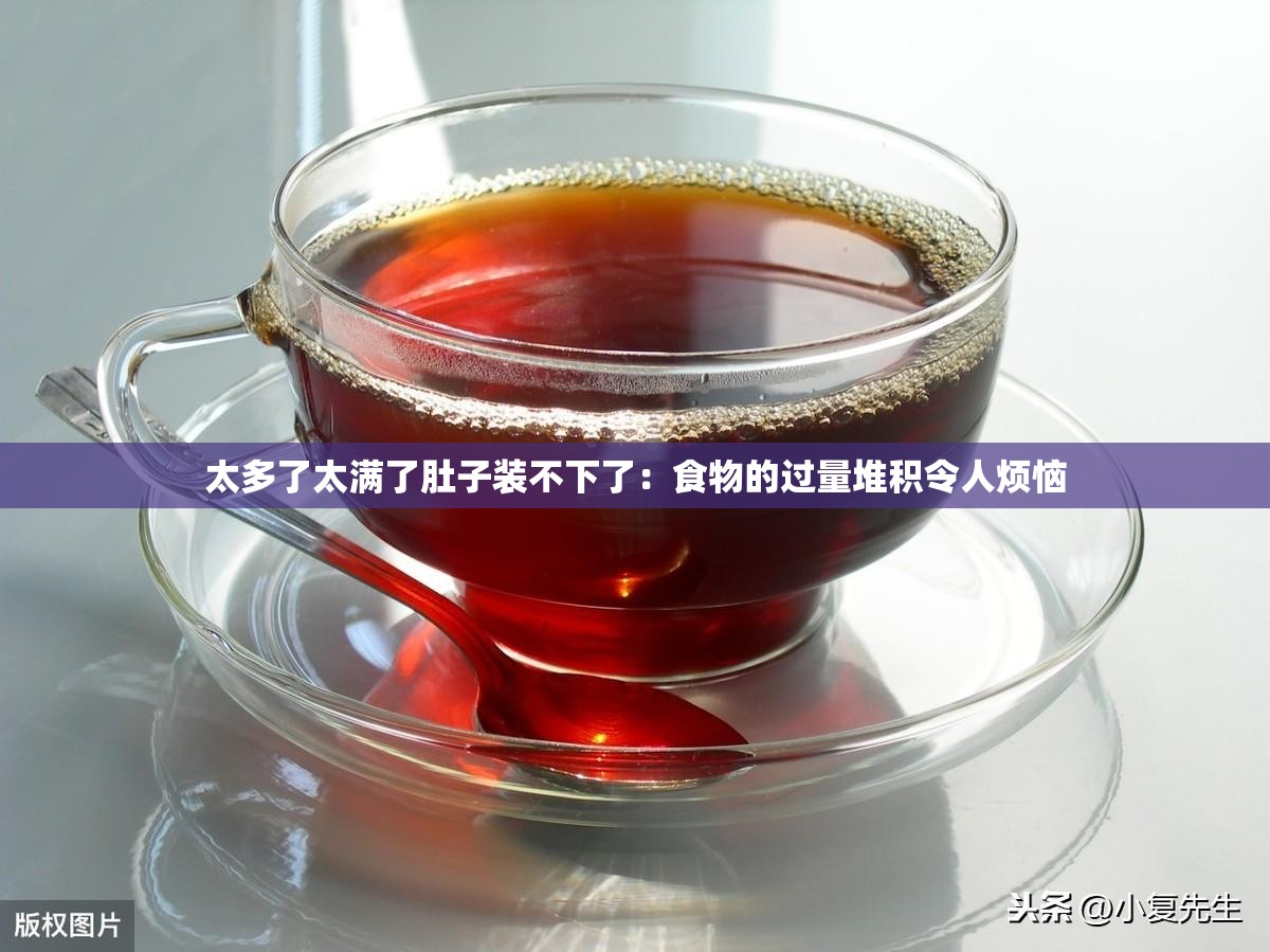 太多了太满了肚子装不下了：食物的过量堆积令人烦恼