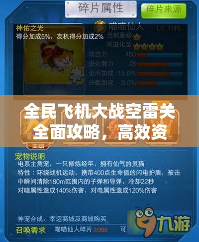全民飞机大战空雷关全面攻略，高效资源管理、必备技巧与制胜策略解析