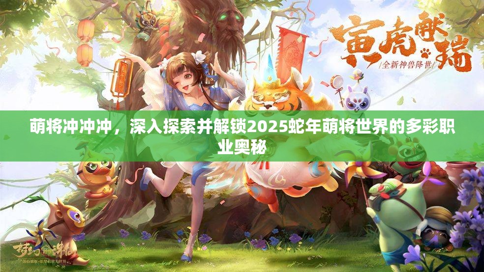 萌将冲冲冲，深入探索并解锁2025蛇年萌将世界的多彩职业奥秘