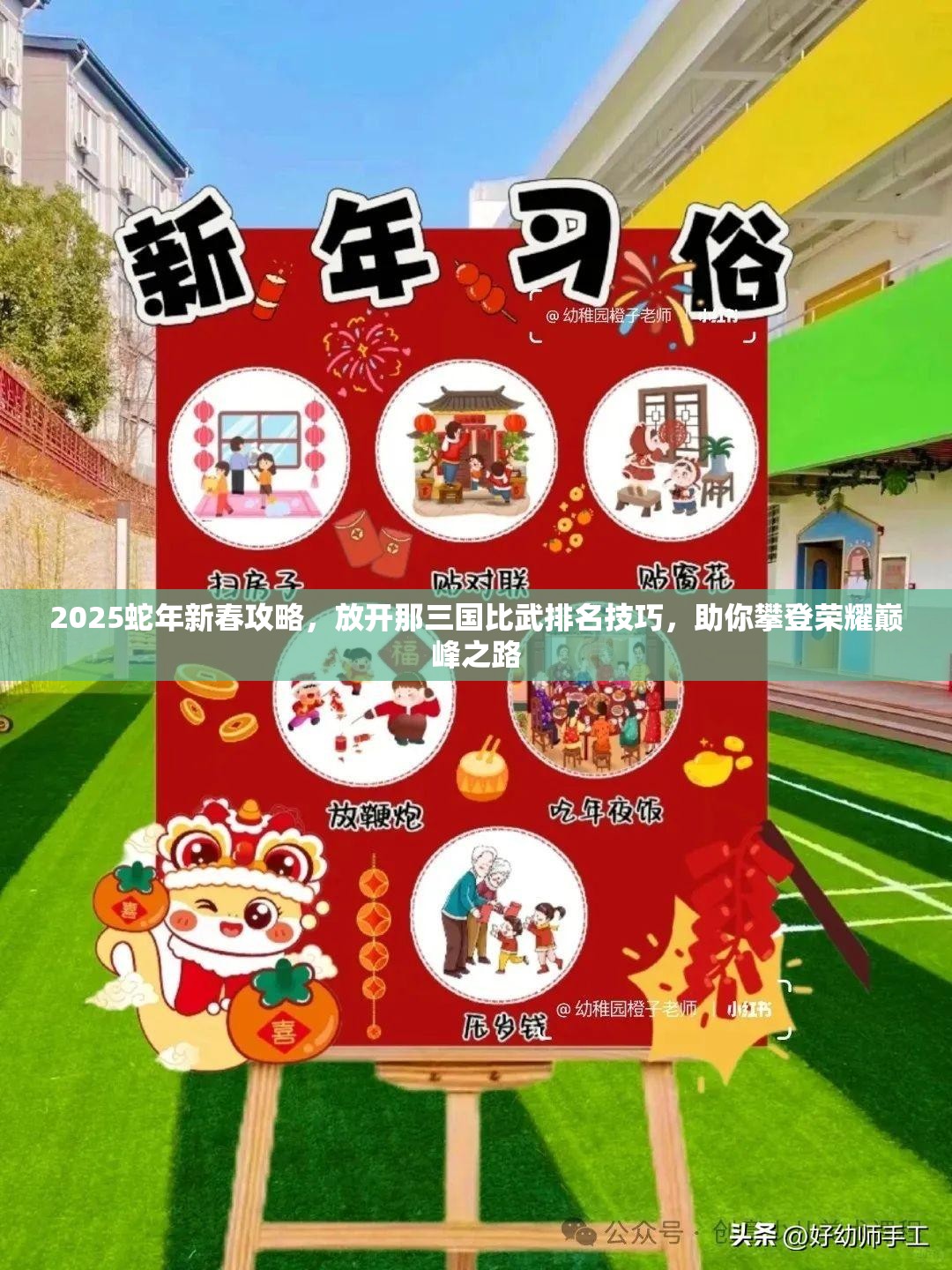 2025蛇年新春攻略，放开那三国比武排名技巧，助你攀登荣耀巅峰之路