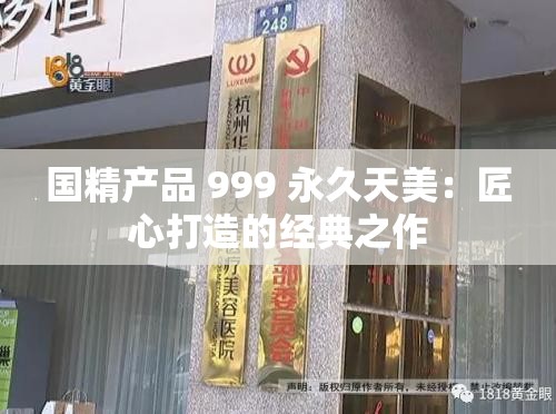 国精产品 999 永久天美：匠心打造的经典之作