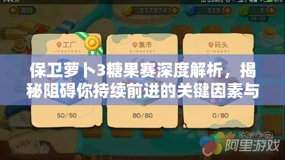保卫萝卜3糖果赛深度解析，揭秘阻碍你持续前进的关键因素与挑战