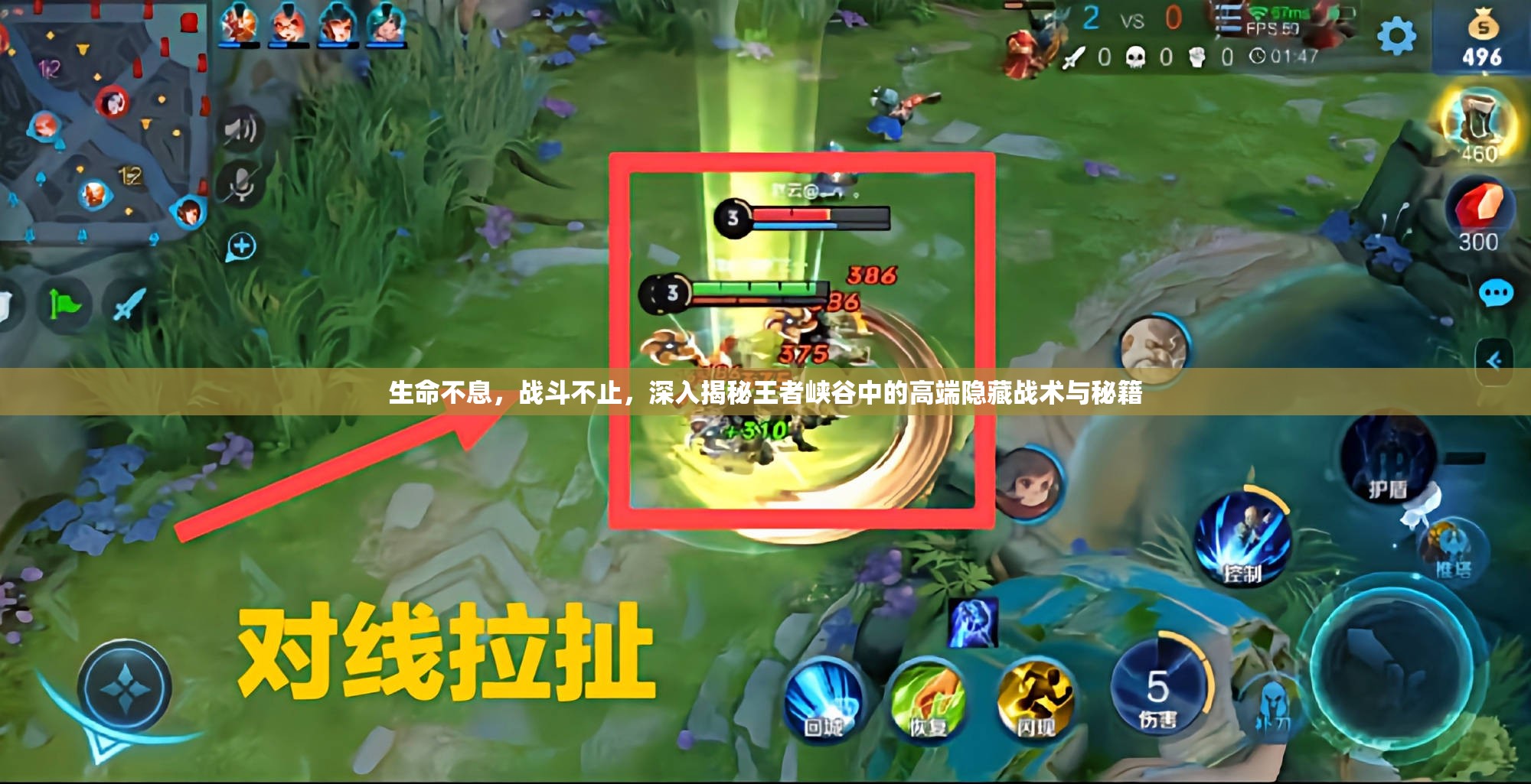 生命不息，战斗不止，深入揭秘王者峡谷中的高端隐藏战术与秘籍