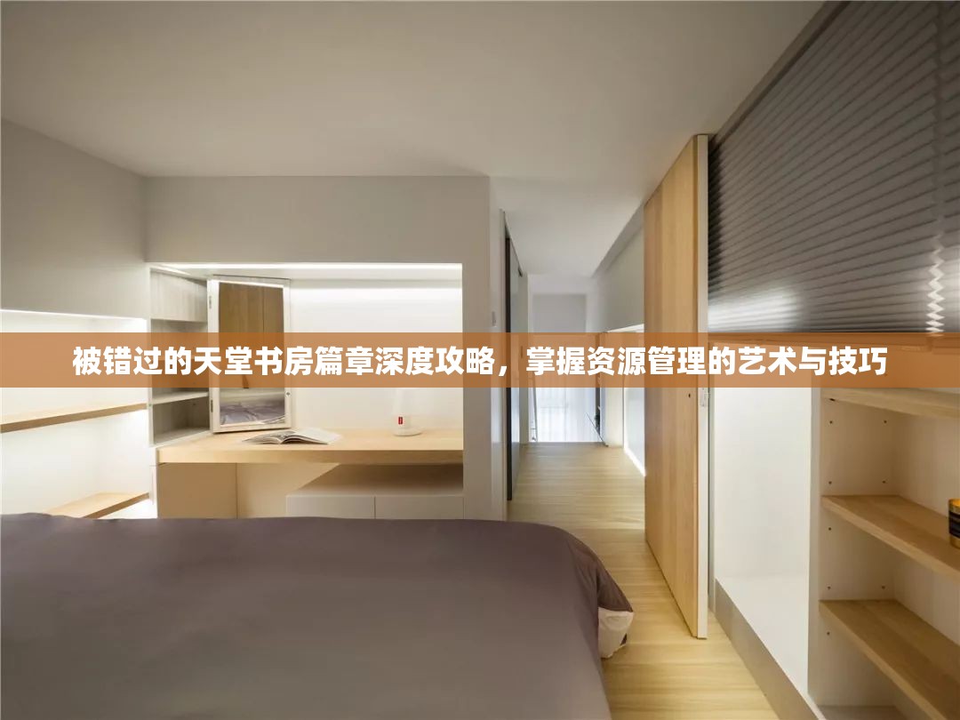 被错过的天堂书房篇章深度攻略，掌握资源管理的艺术与技巧