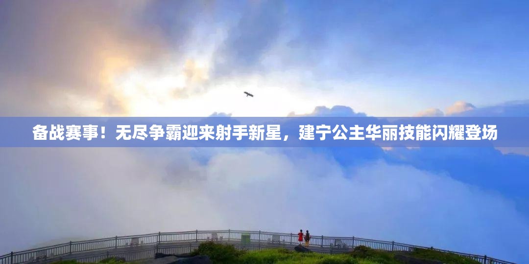 备战赛事！无尽争霸迎来射手新星，建宁公主华丽技能闪耀登场