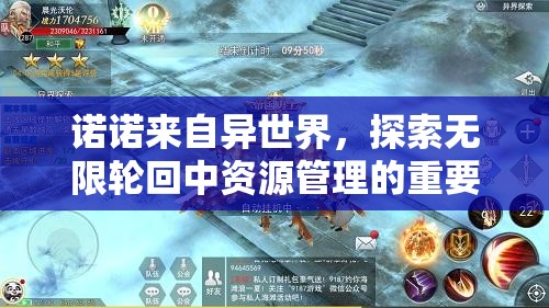 诺诺来自异世界，探索无限轮回中资源管理的重要性及高效策略实践